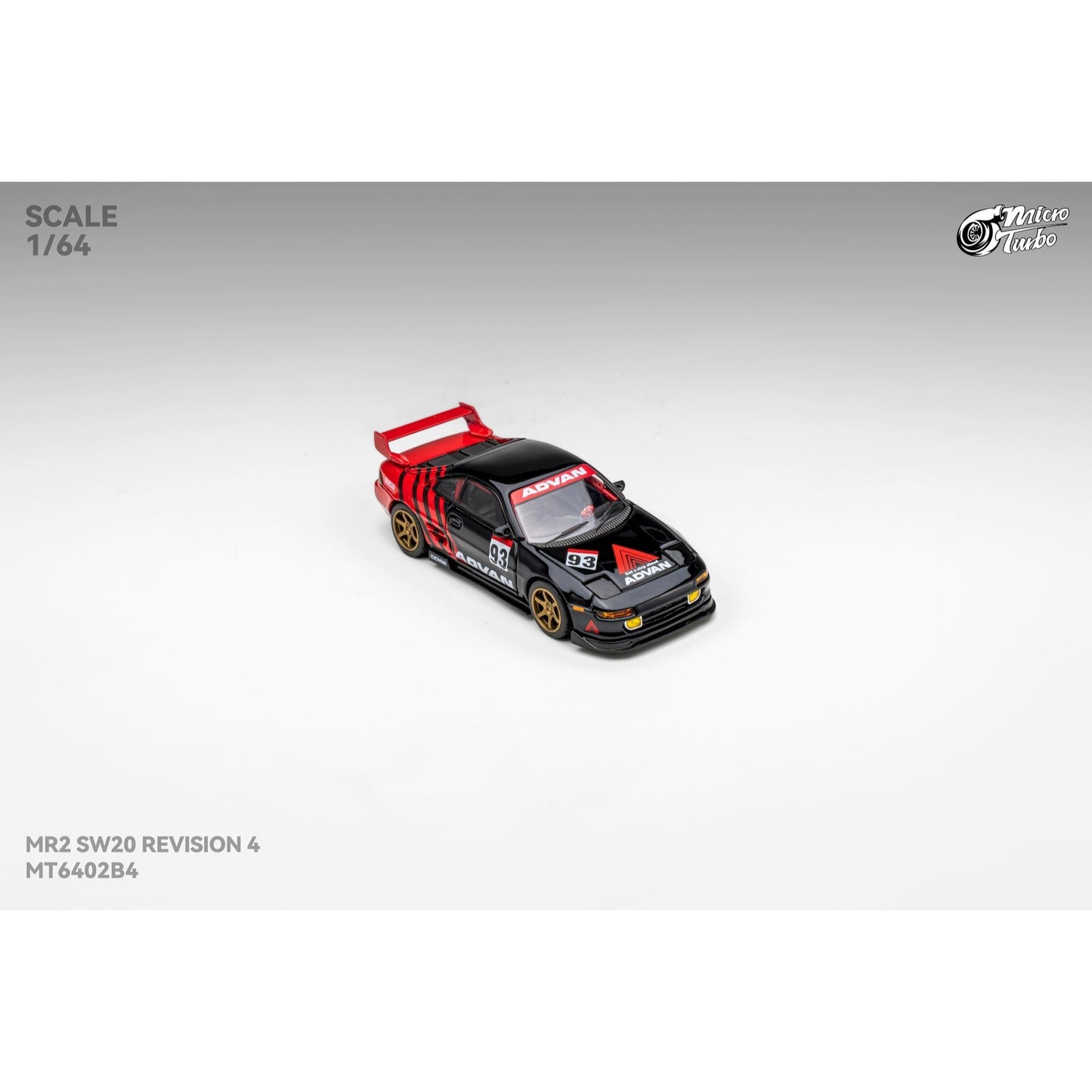 MicroTurbo - Pre-Order - Custom Toyota MR2 - Advan - MT6402B4