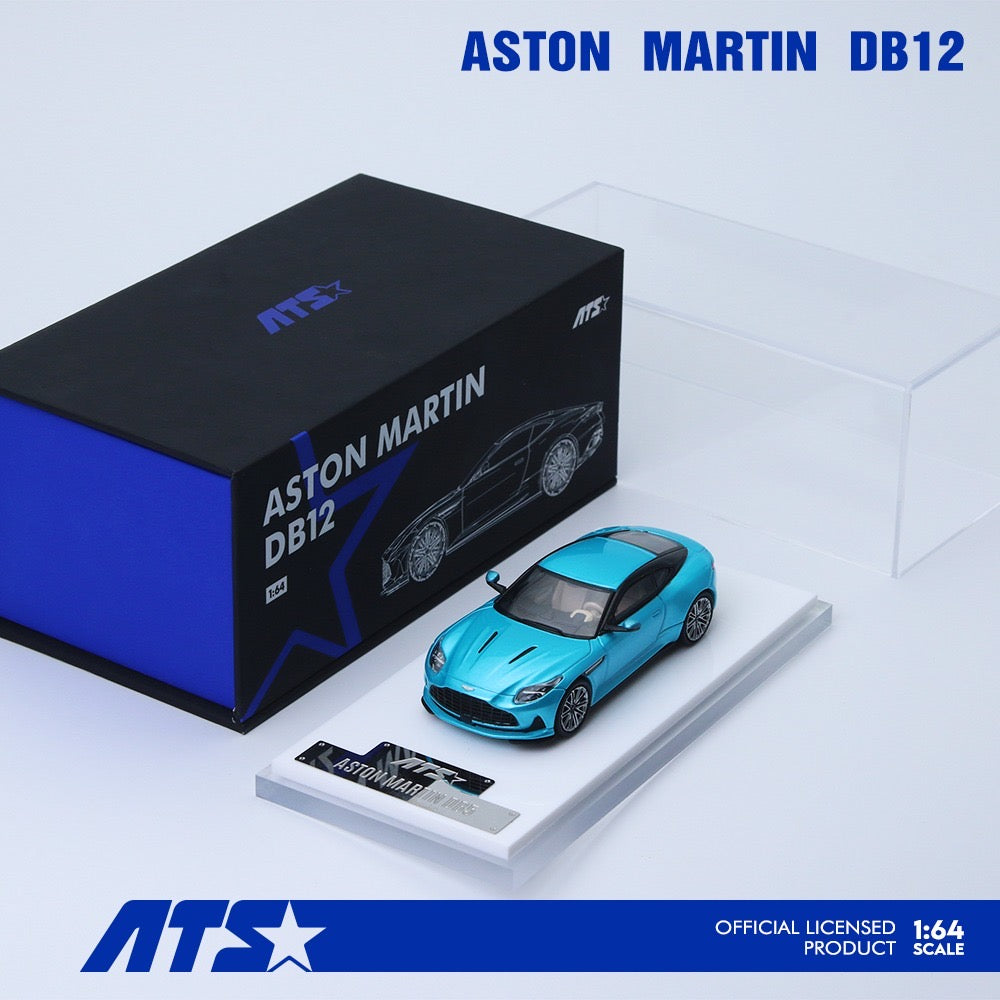 Pre-Order bis 06.03.2026 - ATS Model - Aston Martin DB12 - Tiffany Blue - ATS881302