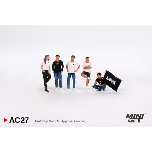 Mini GT - Team Liberty Walk Figure set - AC27 - 1:64