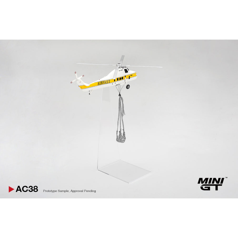 Mini GT - Pre-Order - Sikorsky S58T Helicopter 1985 Camel Trophy - MGTAC38