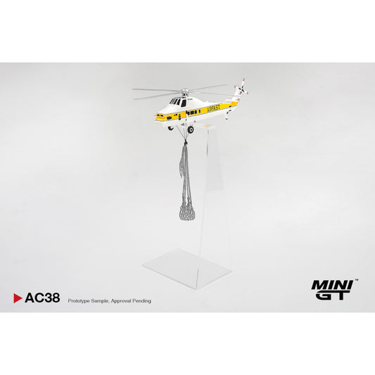 Mini GT - Pre-Order - Sikorsky S58T Helicopter 1985 Camel Trophy - MGTAC38
