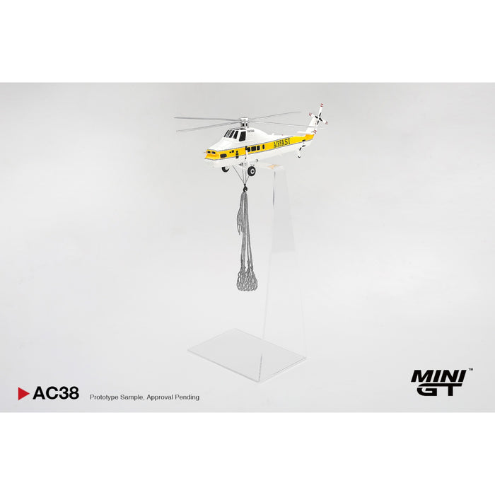 Mini GT - Pre-Order - Sikorsky S58T Helicopter 1985 Camel Trophy - MGTAC38