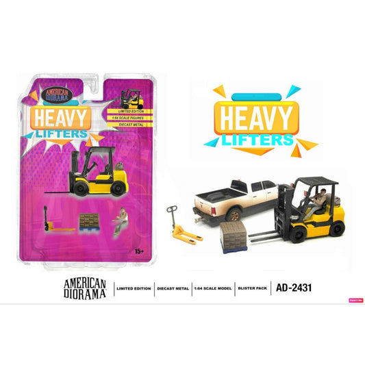 American Diorama  - Pre-Order - Heavy Lifters Figur + Stapler - AD-2431