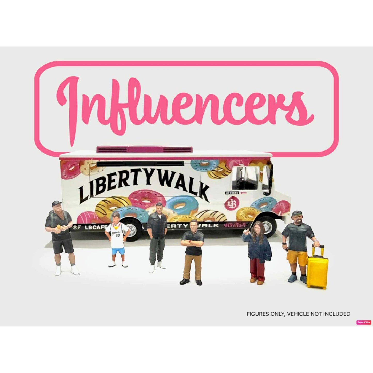 American Diorama  - Pre-Order - Influencers, Figuren Set - AD-2433
