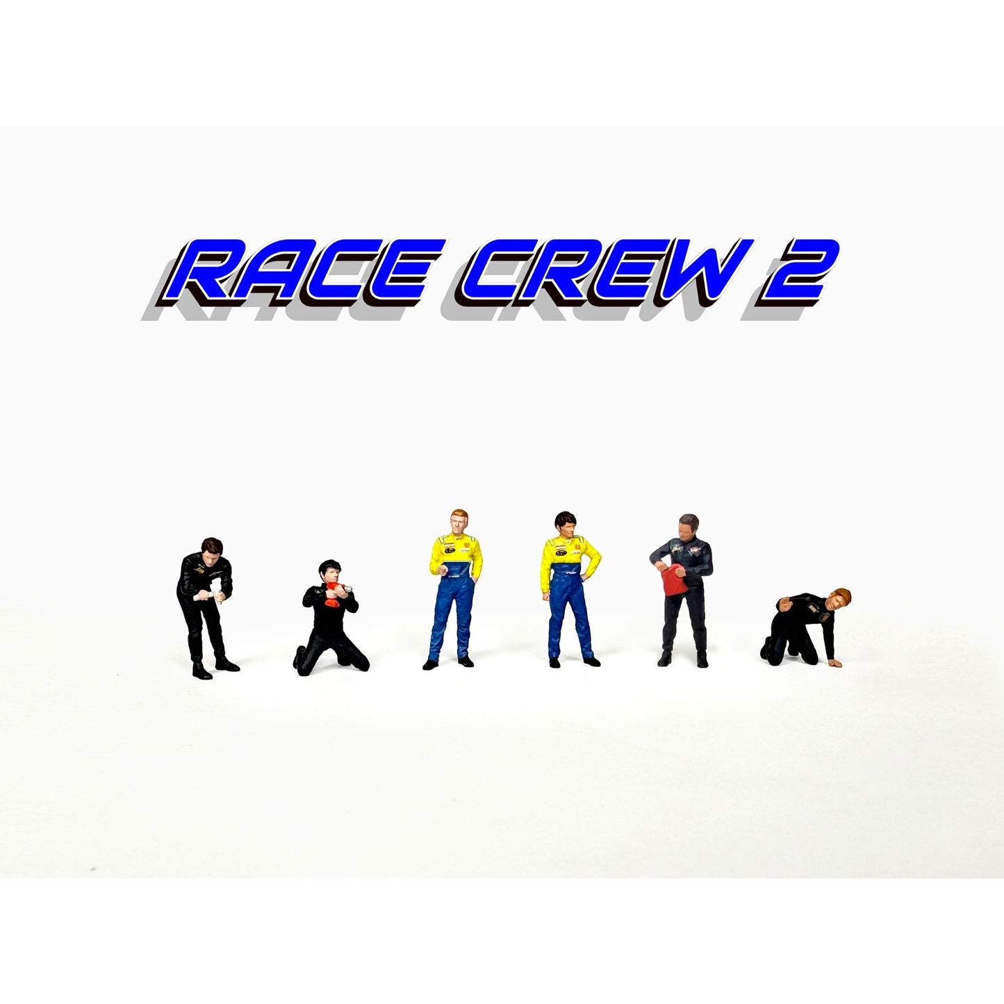 American Diorama - Pre-Order - Race Crew 2 Figuren Set - AD-2438