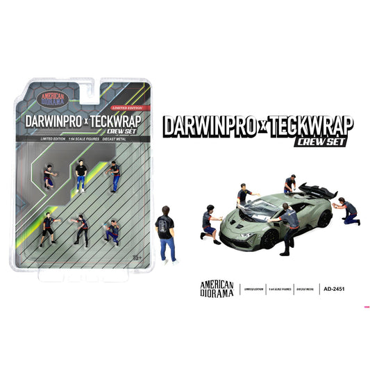 American Diorama - Pre-Order - DarwinPro x Teckwrap Crew Set - AD-2451