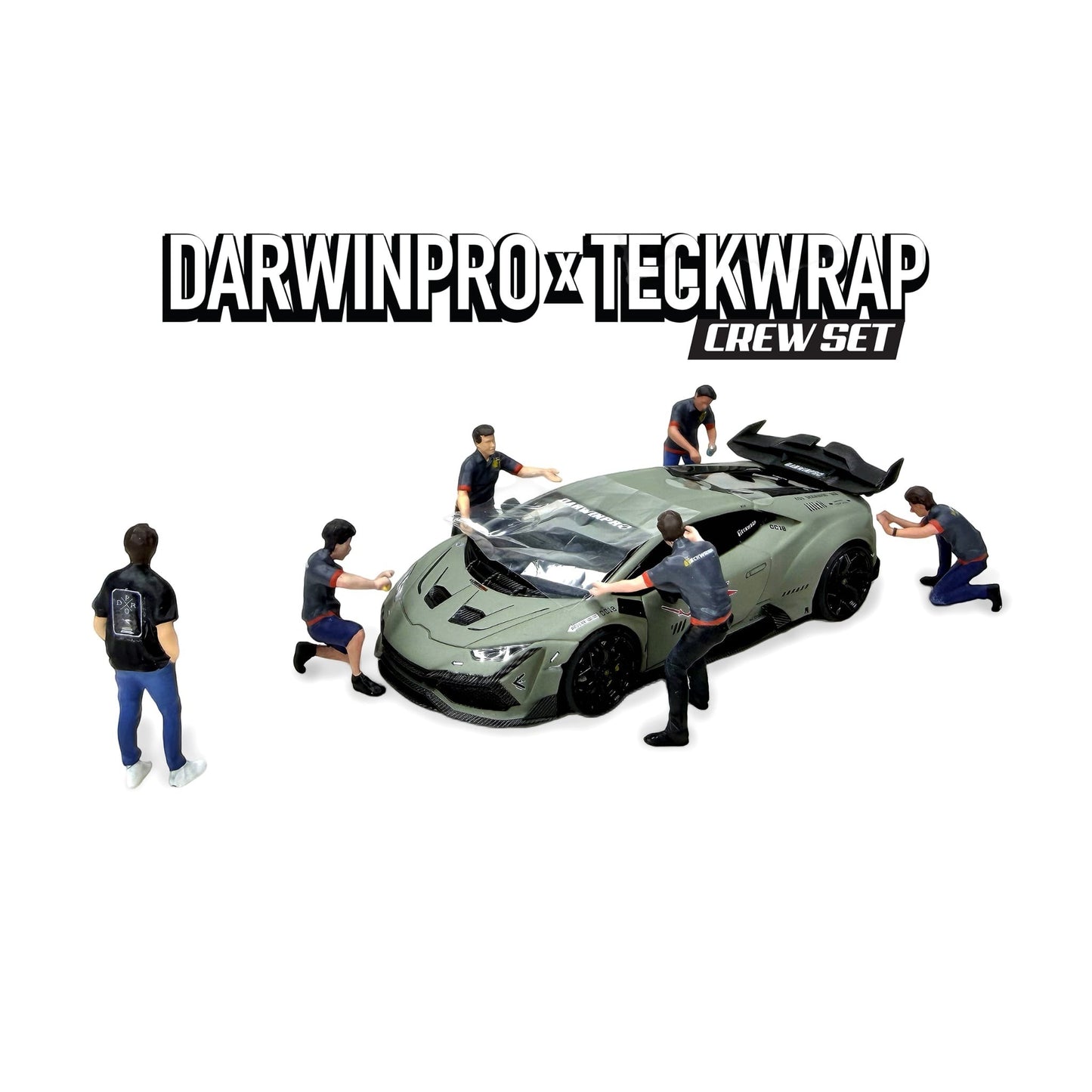 American Diorama - Pre-Order - DarwinPro x Teckwrap Crew Set - AD-2451