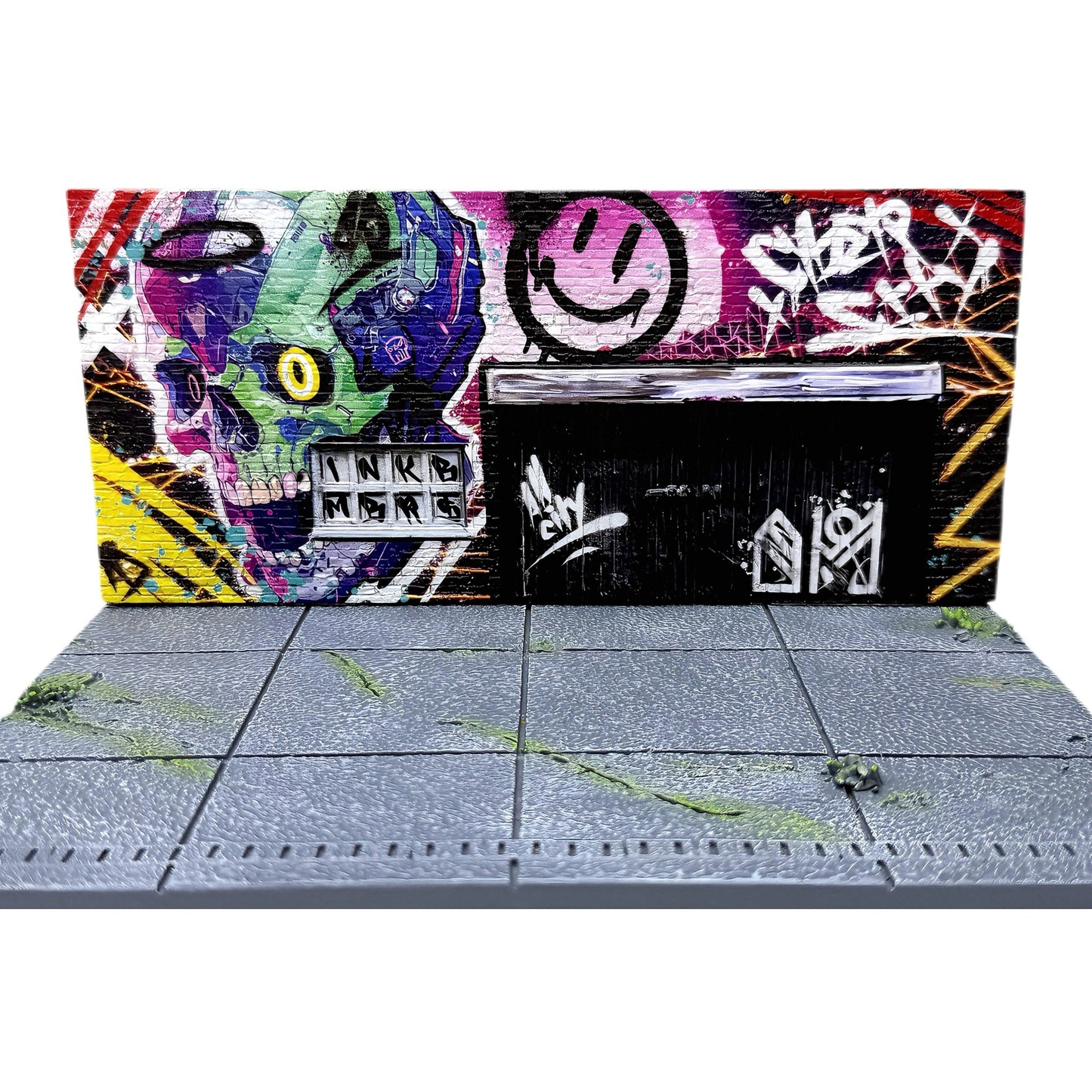 American Diorama - Pre-Order - Street Art Diorama - Cyber Punk B - AD-2459
