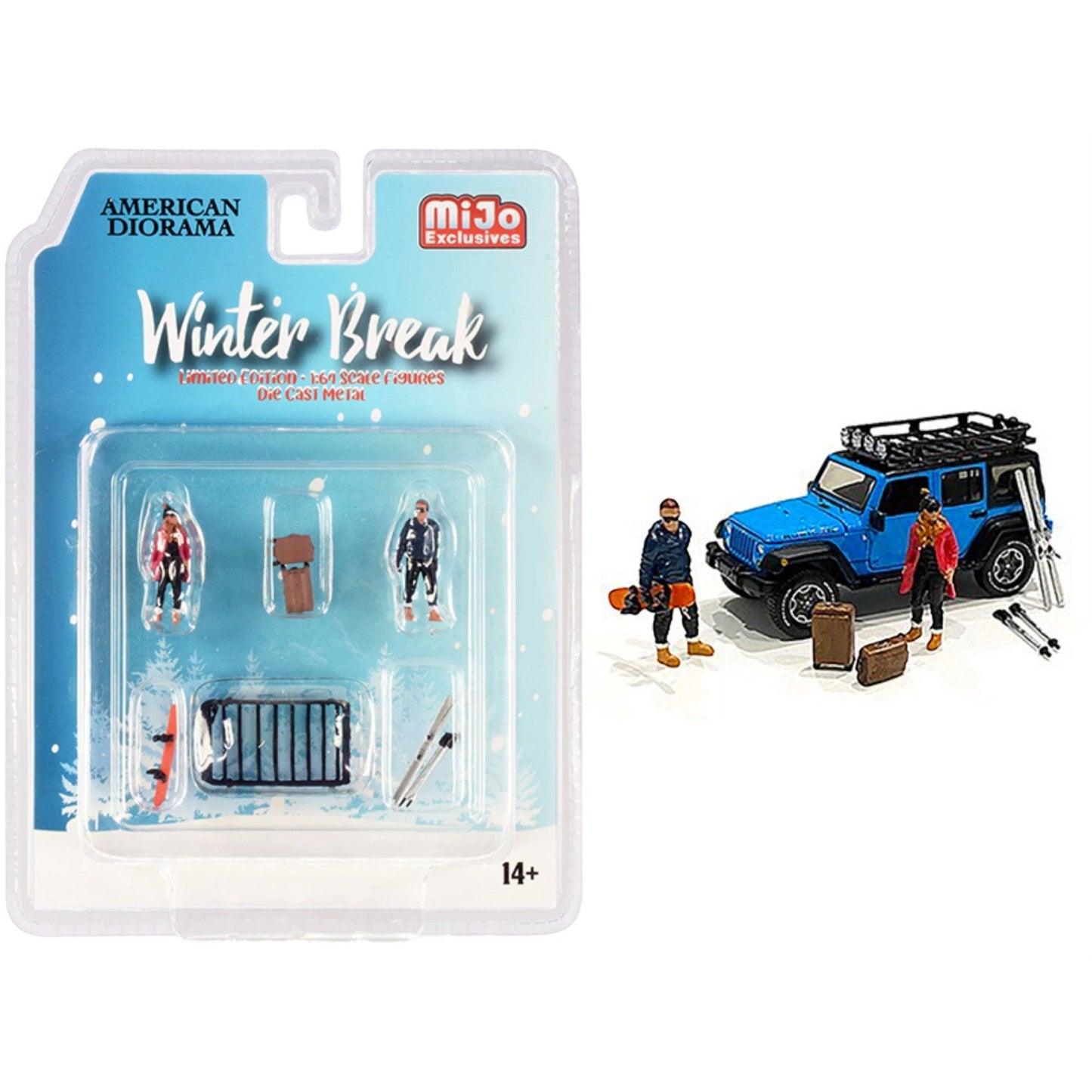 American Diorama - Winter Break Figure Set - AD-76462