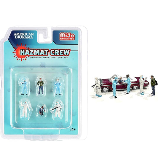 American Diorama - Hazmat Crew Set - AD-76466