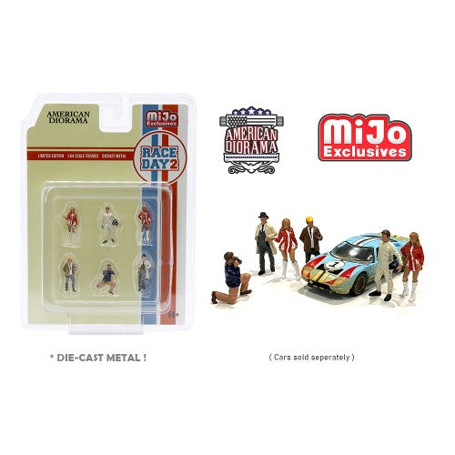 American Diorama - Race Day #2 Figure set - AD-76472 - Mijo-Exclusive - 1:64