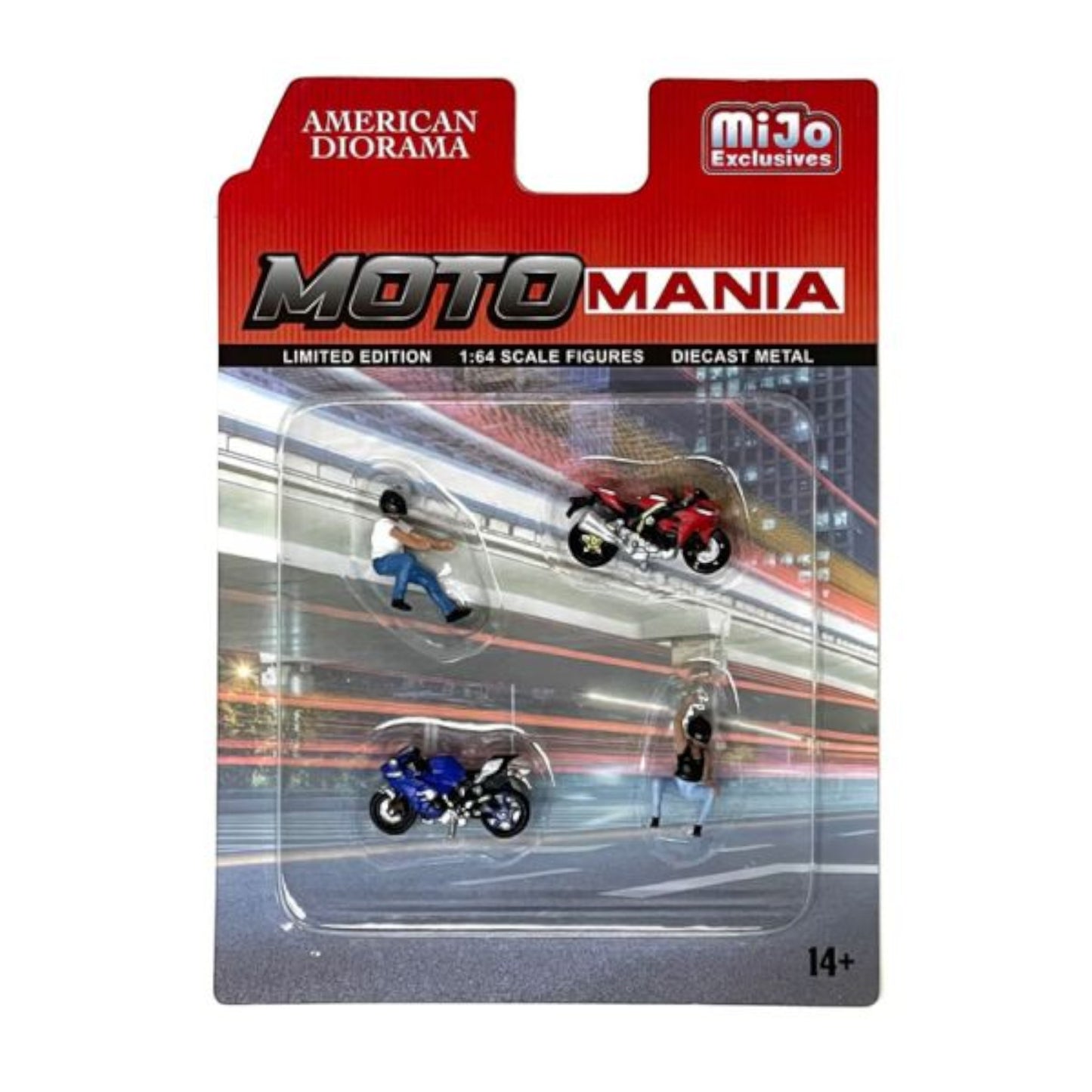 American Diorama - Moto Mania Bike + Figure Set - AD-76486