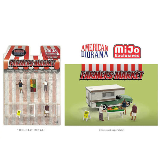 American Diorama - Farmers Market Figure Set - AD-76501