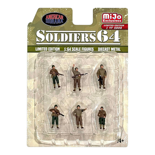 American Diorama - Soldiers 64 - Figure Set - AD-76502