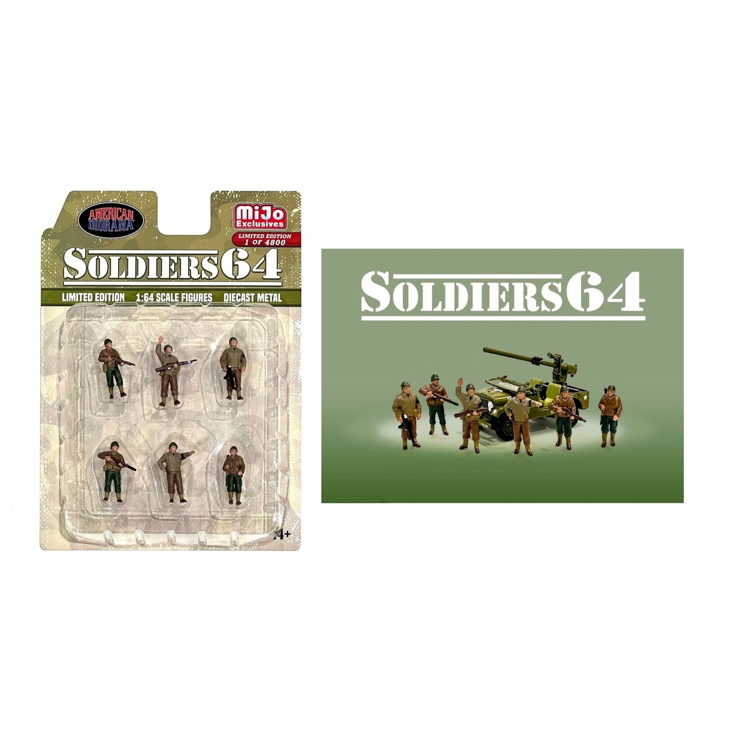 American Diorama - Soldiers 64 - Figure Set - AD-76502
