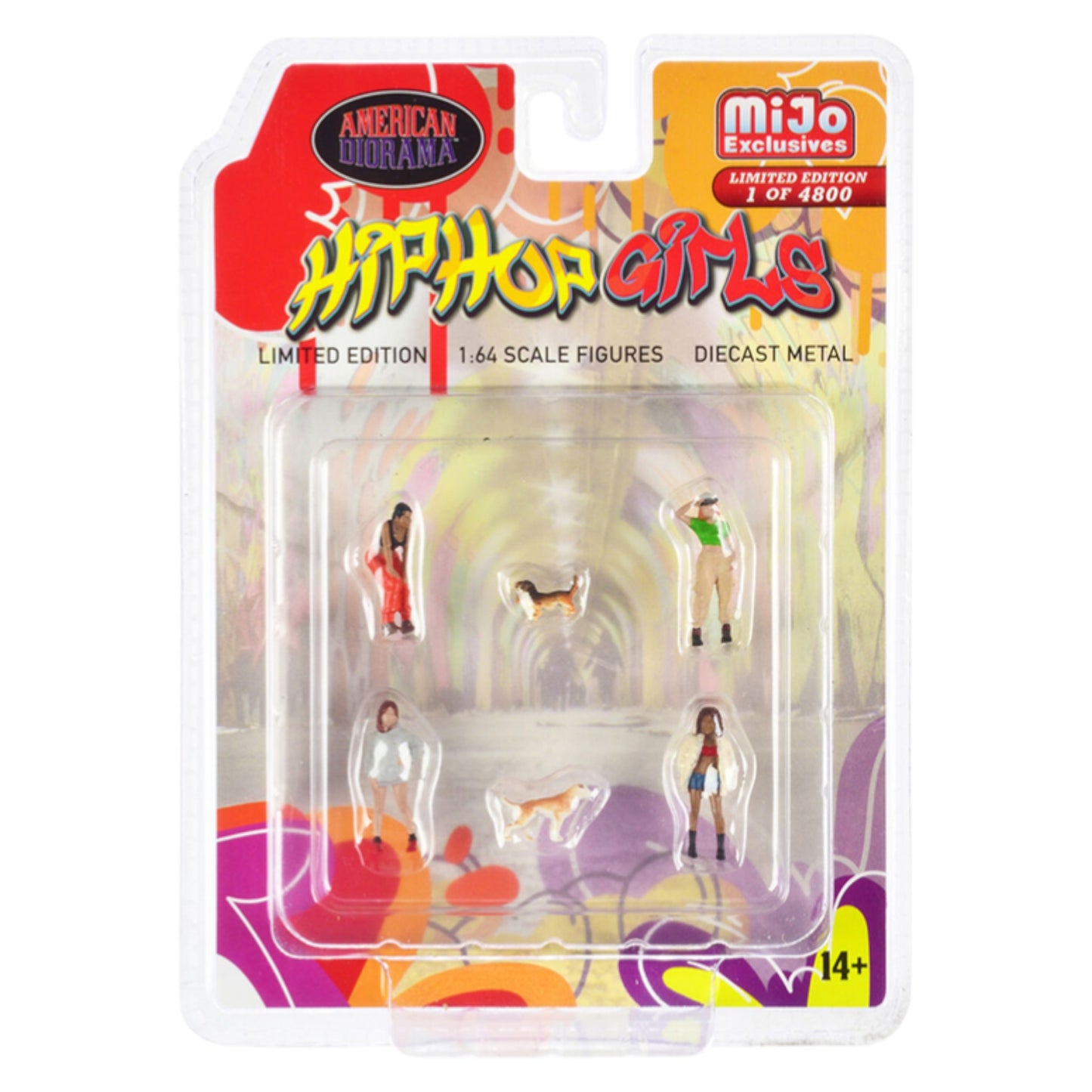 American Diorama - Hip Hop Girls, Diecast Figure's - AD-76505