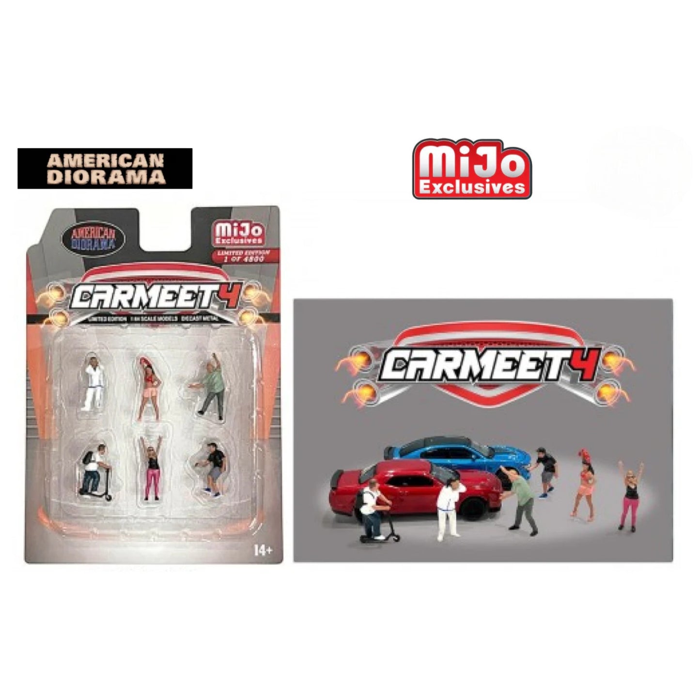 American Diorama - Carmeet #4, Diecast Figure's - AD-76507