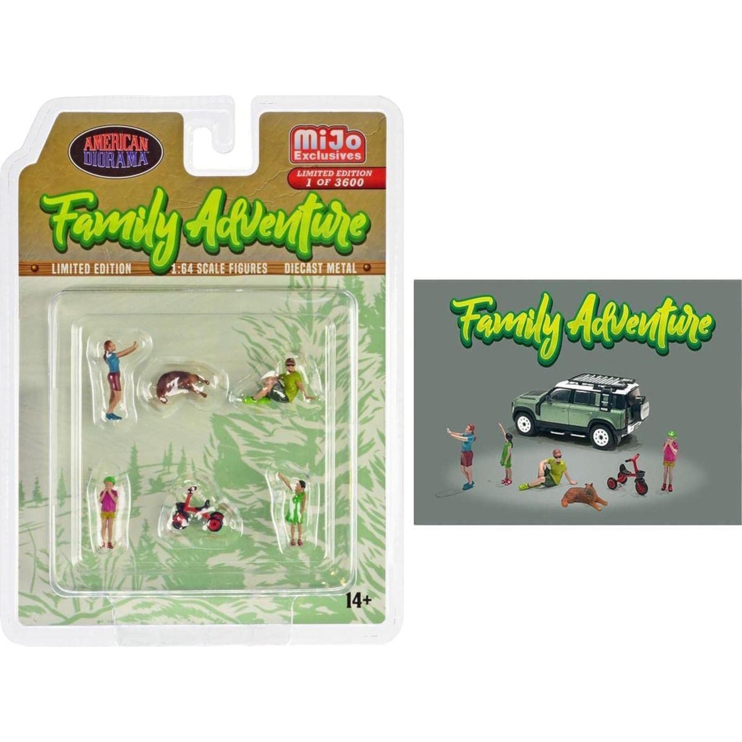 American Diorama - Family Adventure - Figure Set - AD-76513