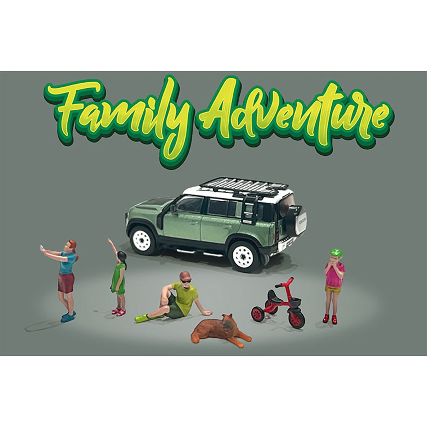 American Diorama - Family Adventure - Figure Set - AD-76513