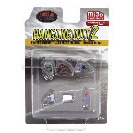 American Diorama - Hanging Out Figure Set #2 - AD-76518