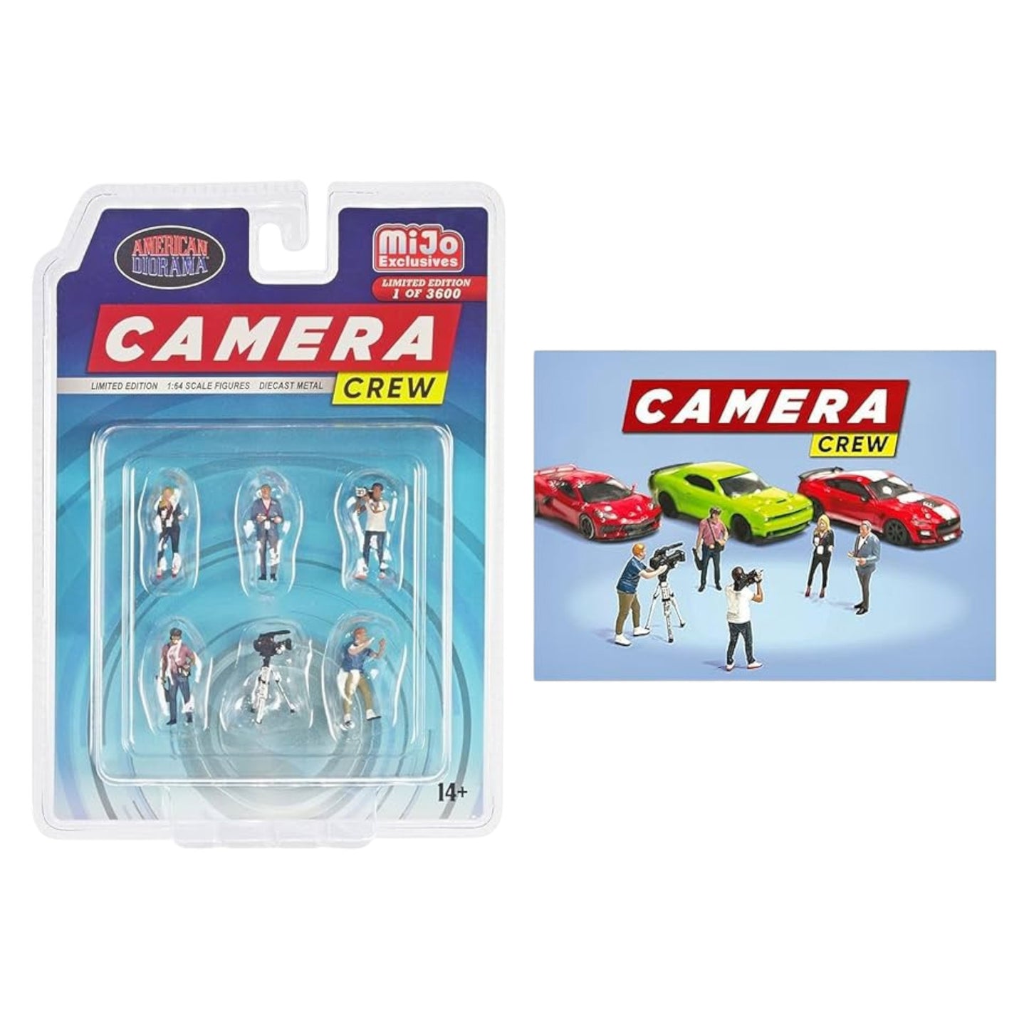 American Diorama - Camera Crew Figure Set - AD-76526