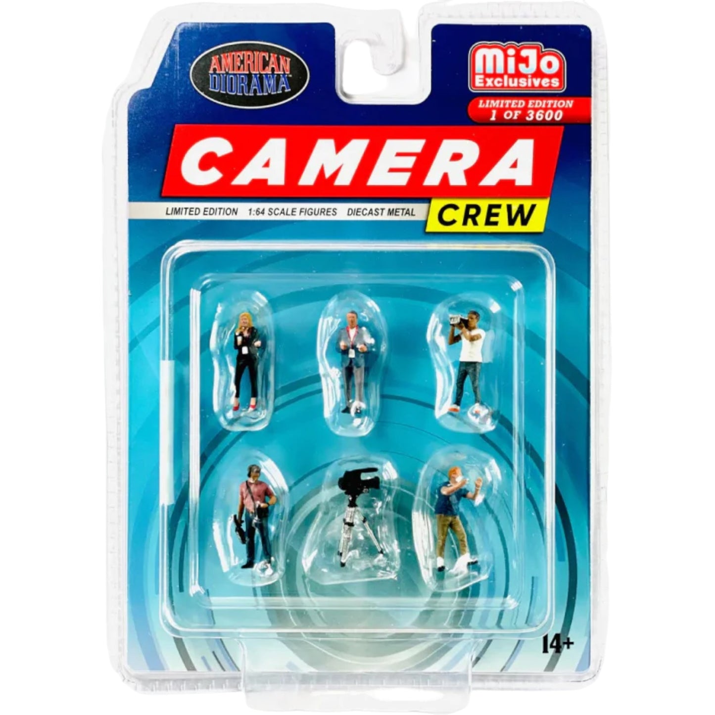 American Diorama - Camera Crew Figure Set - AD-76526