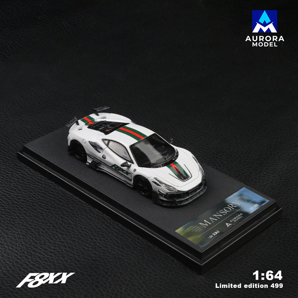 Aurora Models - Pre-Order - F8XX white, Mansory modified - AM646516