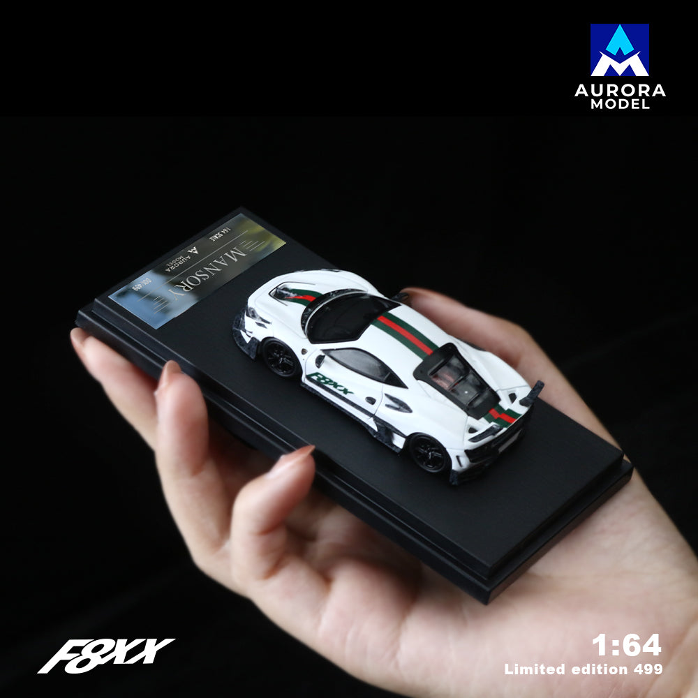 Aurora Models - Pre-Order - F8XX white, Mansory modified - AM646516