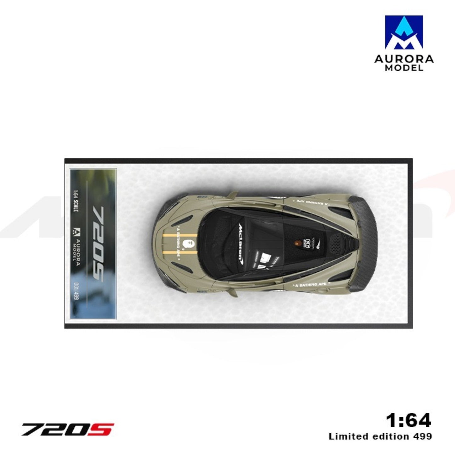 Aurora Models - Pre-Order - McLaren 720S- Shark - AM800401