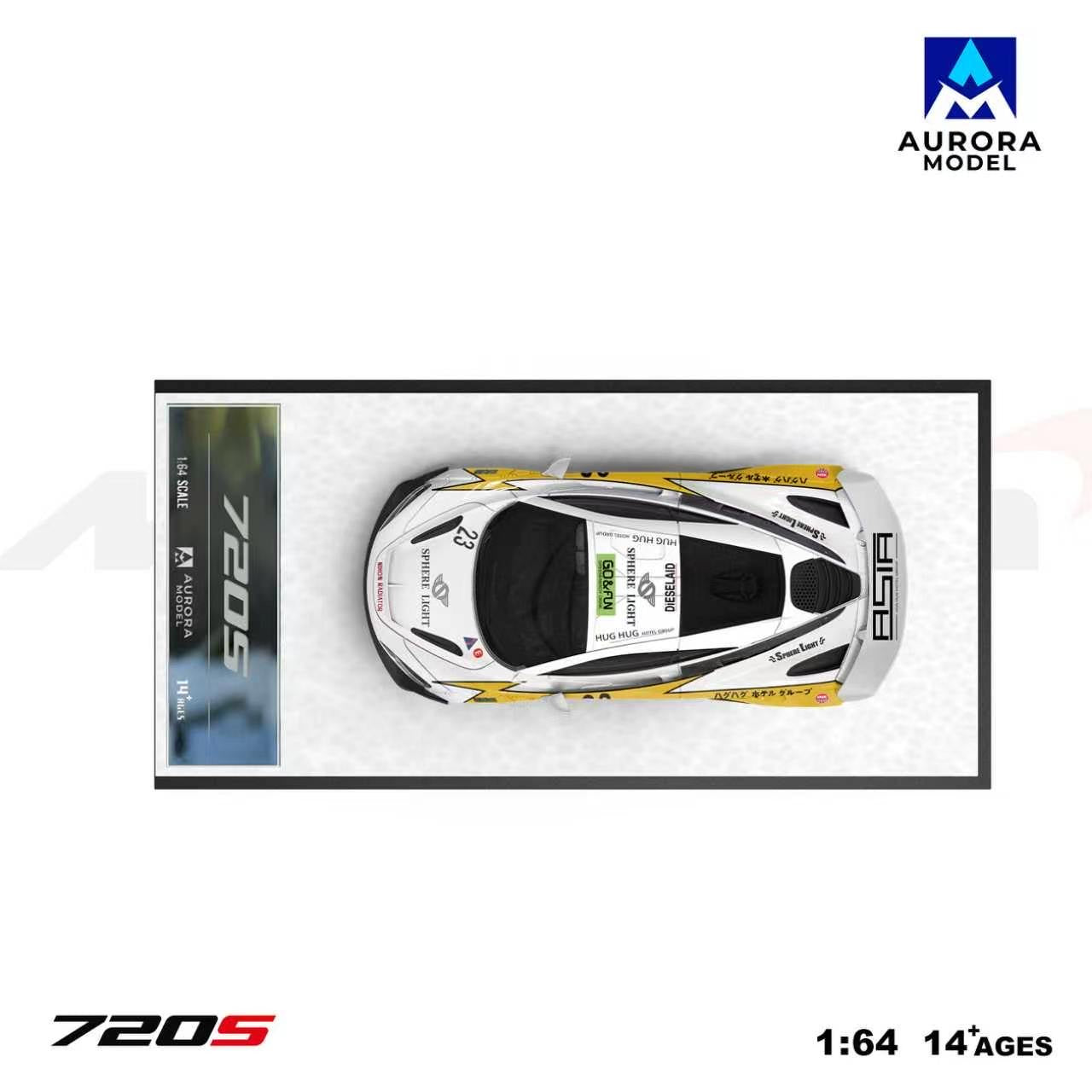 Aurora Models - Pre-Order - McLaren 720S, Liqui Moly - AM800403