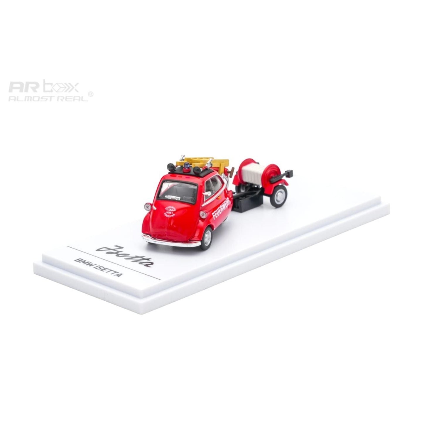 ARBox Almost Real - Pre-Order - BMW Isetta Fire Engine Set, Red - 630302001