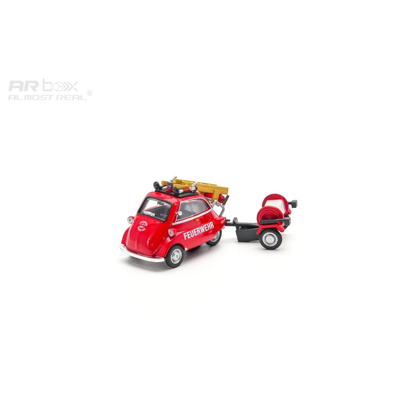 ARBox Almost Real - Pre-Order - BMW Isetta Fire Engine Set, Red - 630302001