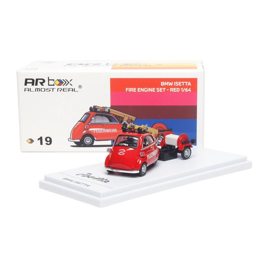 ARBOX Almost Real - Pre-Order - BMW Isetta Fire Truck Kit Red - AR630302001