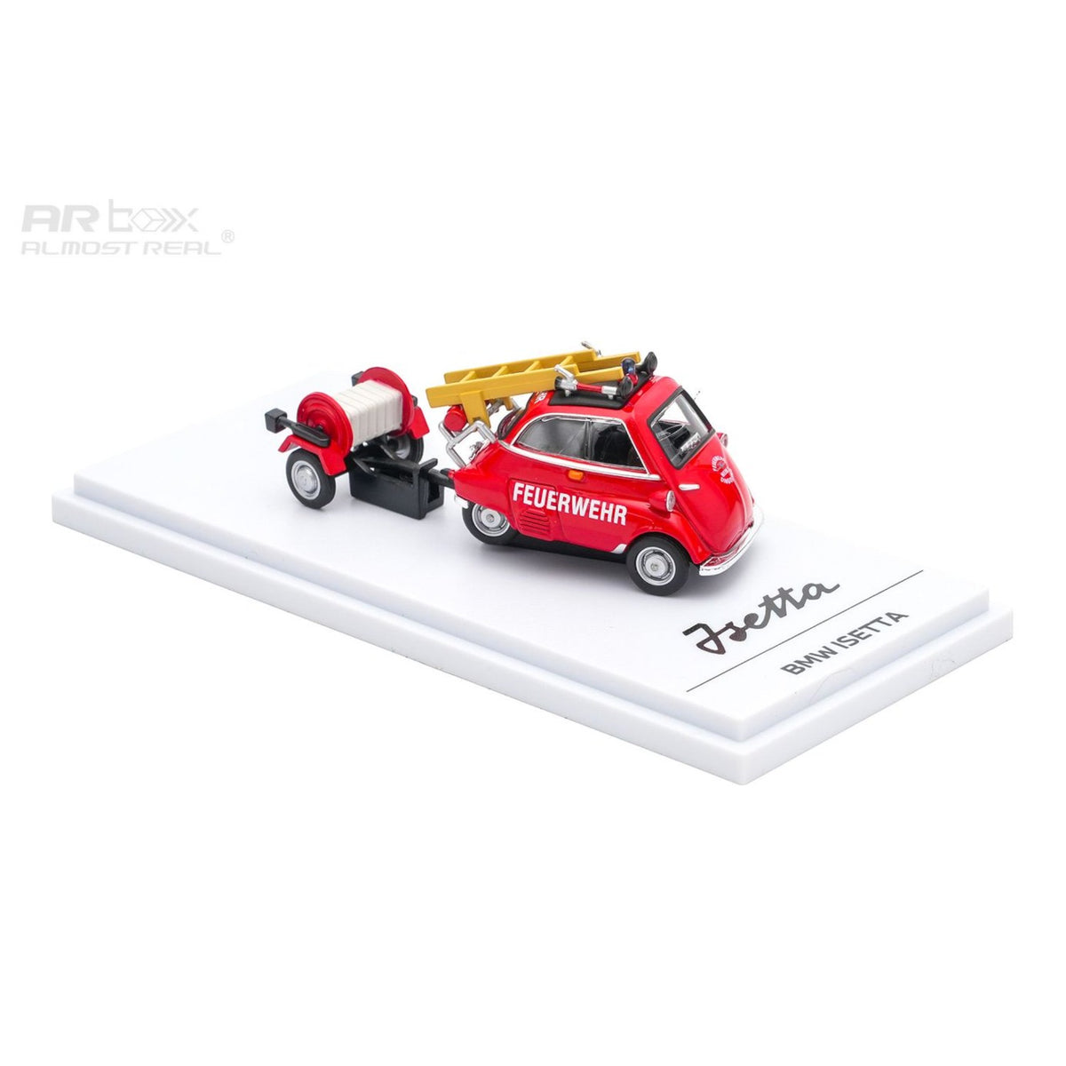 ARBOX Almost Real - Pre-Order - BMW Isetta Fire Truck Kit Red - AR630302001