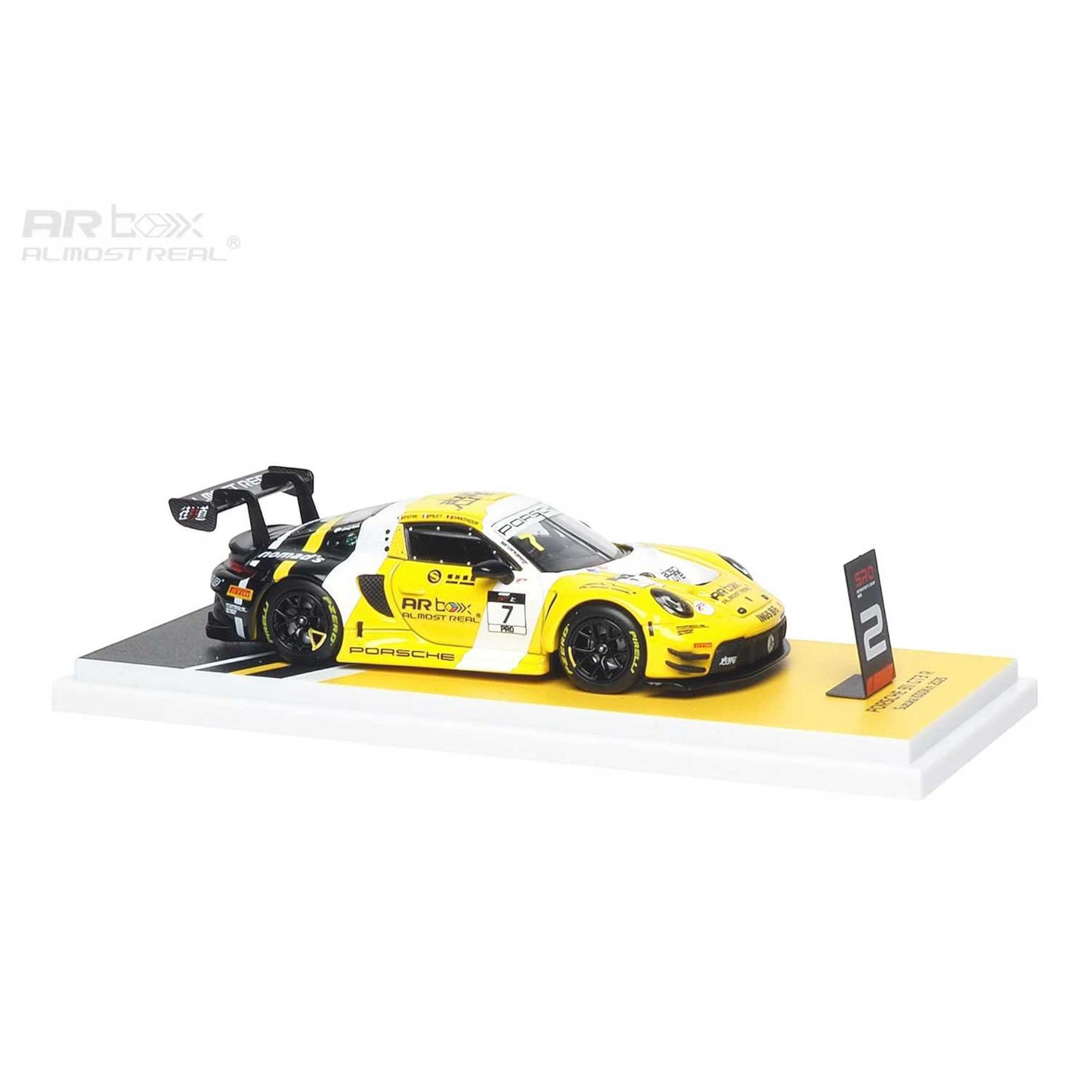 ARBox Almost Real - Pre-Order - Porsche 911 992 GT3 R #7 Absolute Racing Suzuka 1000 Km 2025"  ARB64-640001001