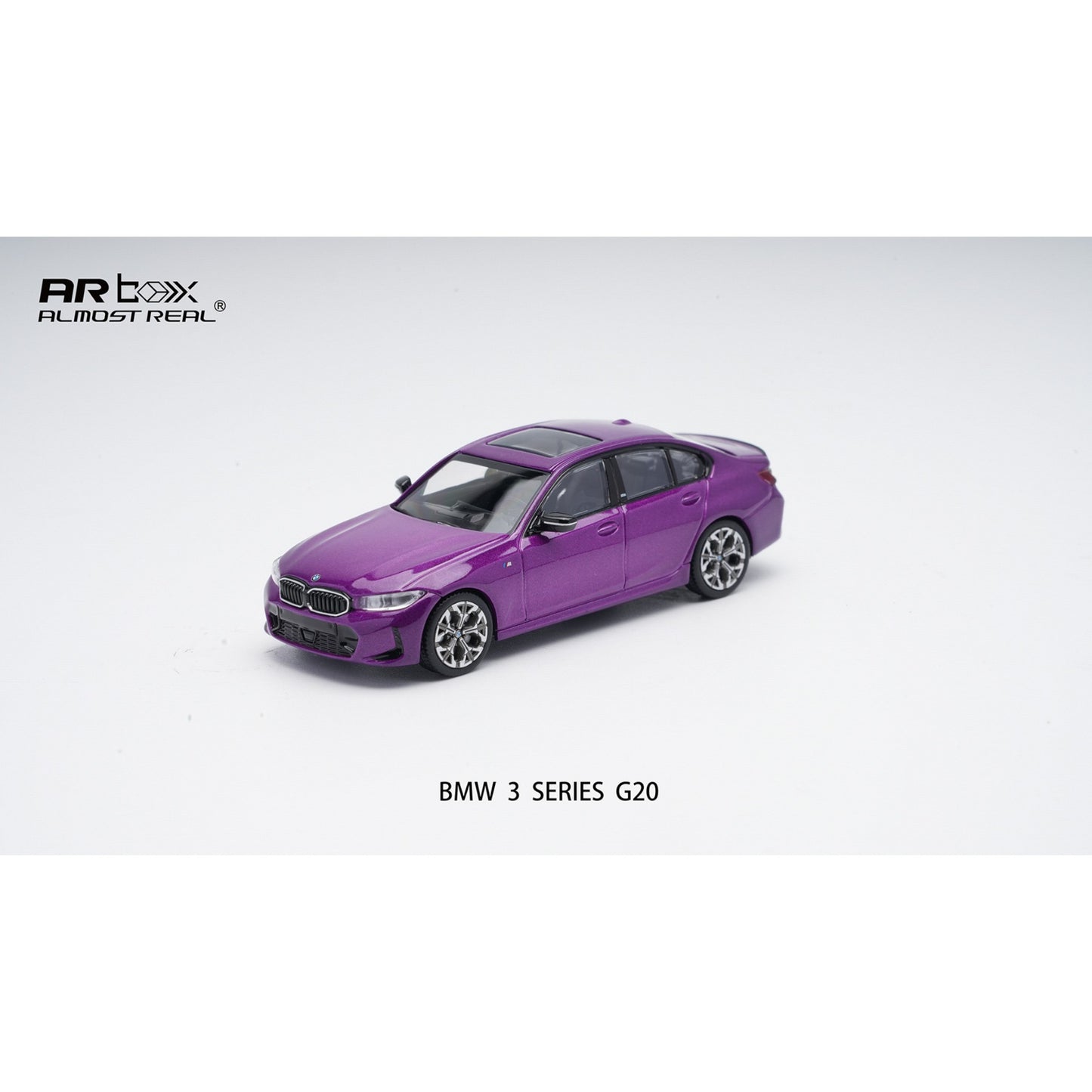 AlmostReal - Pre-Order - BMW 3 Series Box Set (8Cars) - 50 years of 3er BMW - ARB64-BMW3-BOX