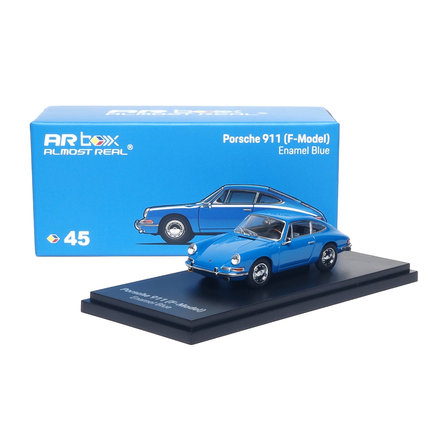ARBox Almost Real - Pre-Order - Porsche 911 (F-Model), Enamel Blue - 641001001