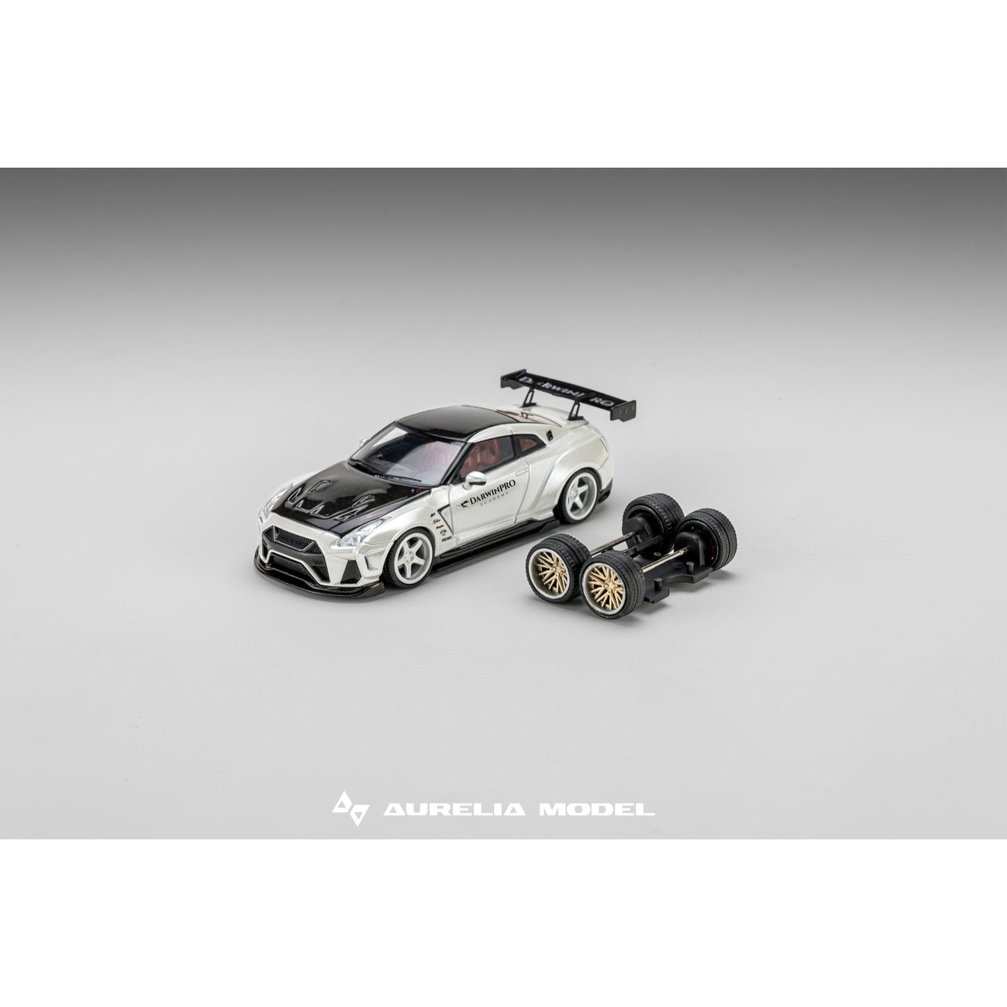 AureliaModel - Pre-Order - R35 DarwinPRO -White / GT Wing - ARM64-R35DP-WHI