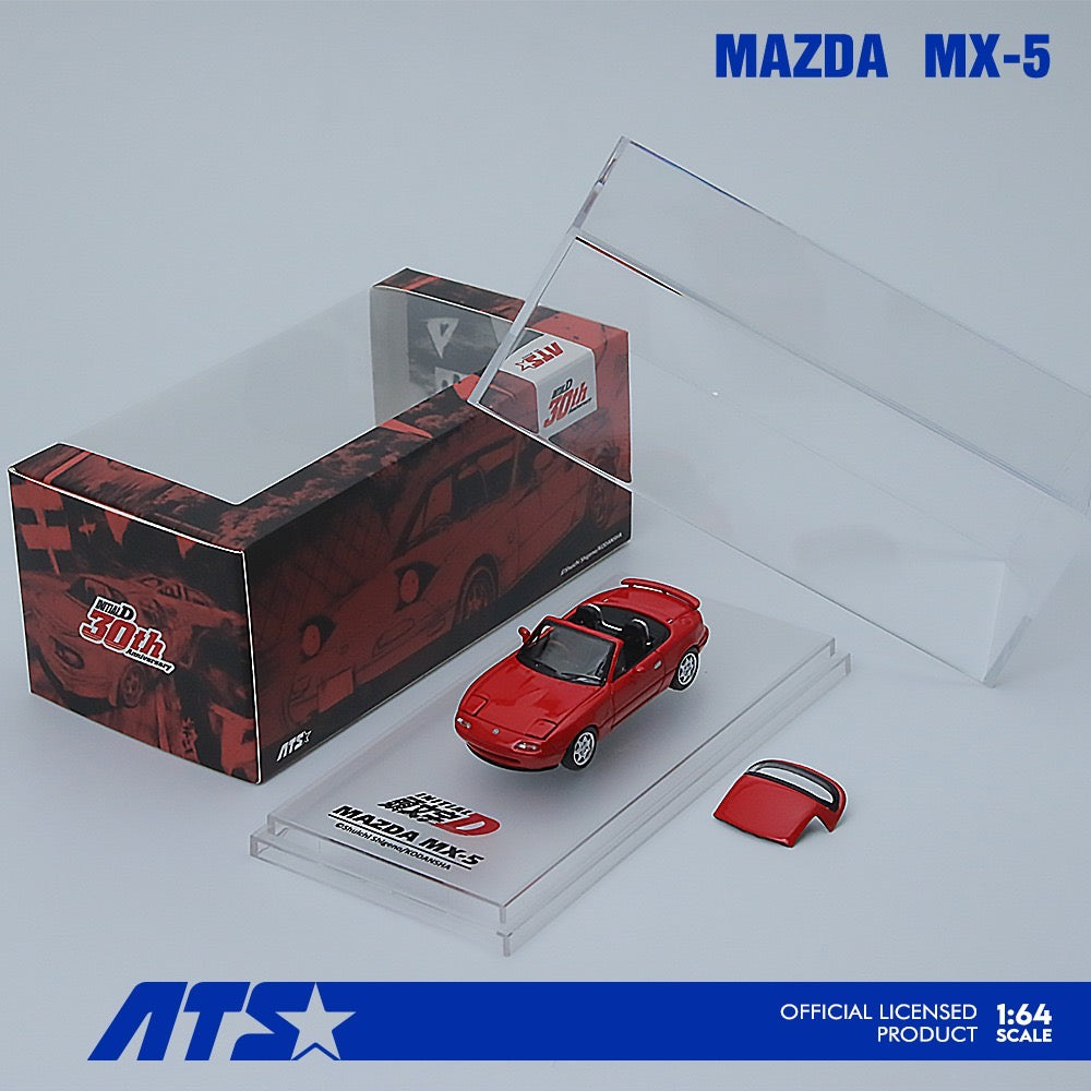 ATS Model - Pre-Order - Mazda MX-5 - Mazda MX-5 - Speed Racer, red Initial-D 30th Anniversary - ATS880107