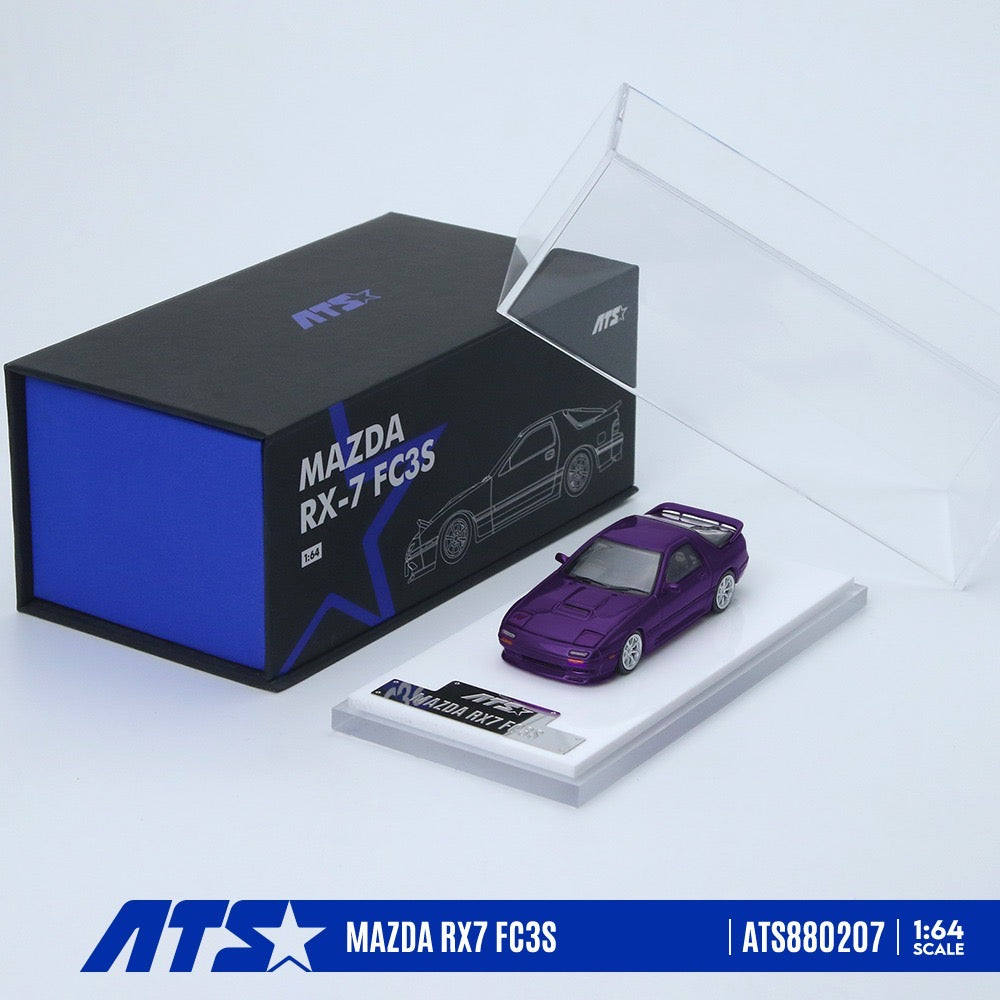 ATS Models - Pre-Order - Mazda RX-7 FC3S - Metallic Violet - ATS880207