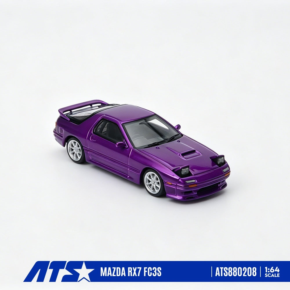 ATS Models - Pre-Order - MAZDA RX-7 FC3S - Metallic Candy Purple - ATS880208