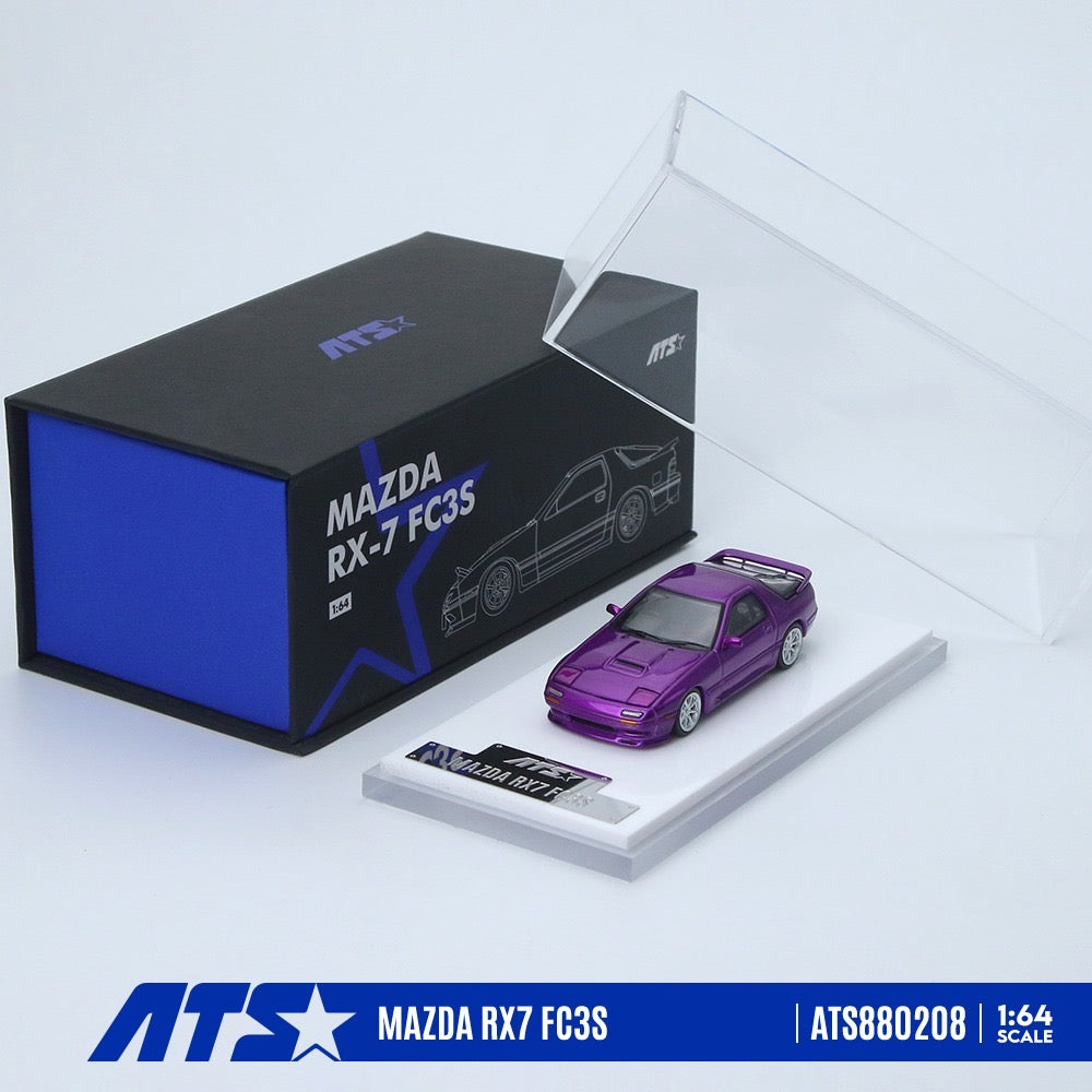 ATS Models - Pre-Order - MAZDA RX-7 FC3S - Metallic Candy Purple - ATS880208