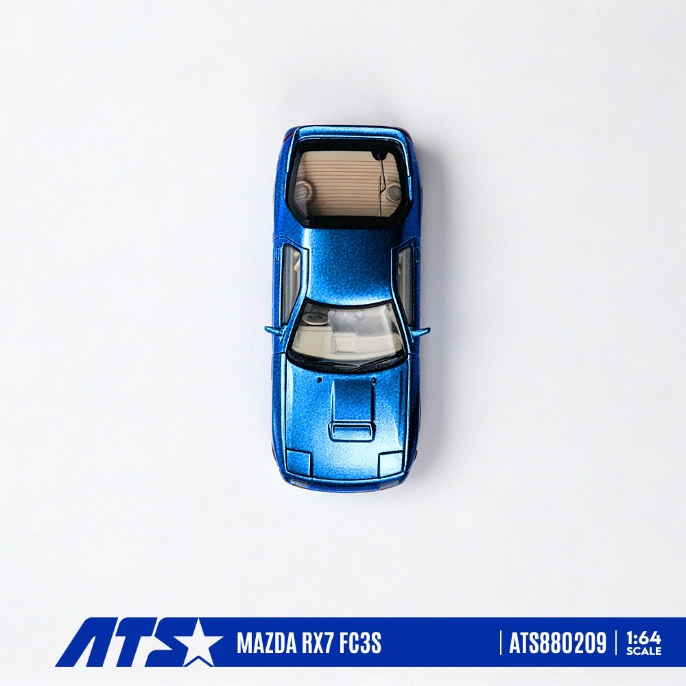ATS Models - Pre-Order - Mazda RX-7 FC3S - Metallic Cobalt Blue - ATS880209