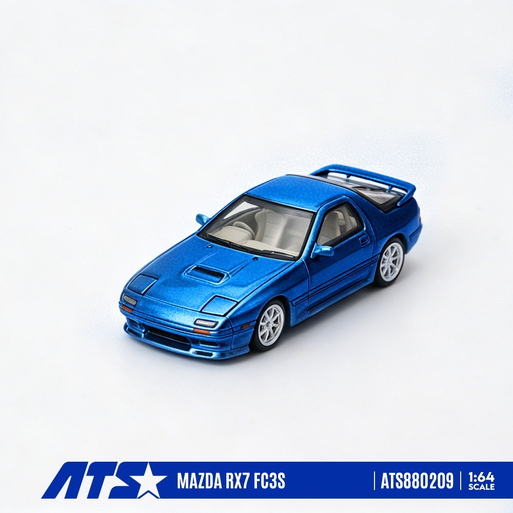 ATS Models - Pre-Order - Mazda RX-7 FC3S - Metallic Cobalt Blue - ATS880209