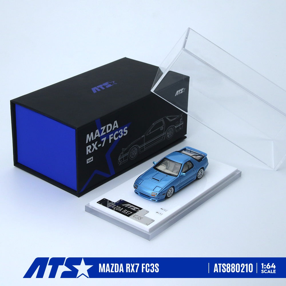 ATS Models - Pre-Order - MAZDA RX-7 FC3S - Metallic Light Blue - ATS880210
