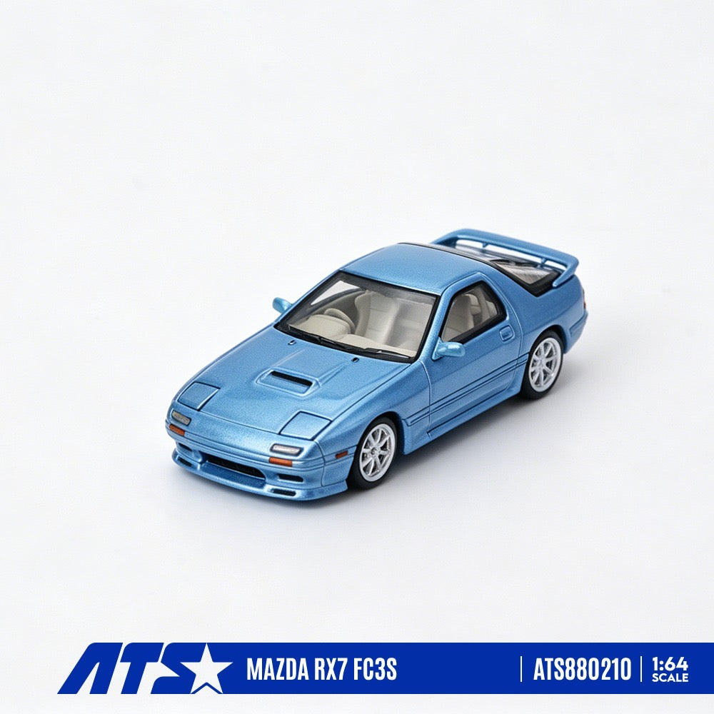 ATS Models - Pre-Order - MAZDA RX-7 FC3S - Metallic Light Blue - ATS880210