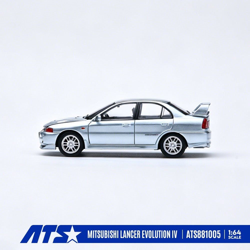 ATS Models - Pre-Order - MITSUBISHI LANCER EVOLUTION IV - Glacier Blue - ATS881005