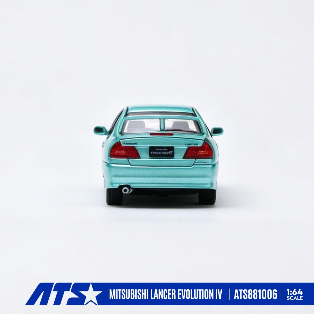 ATS Models - Pre-Order - MITSUBISHI LANCER EVOLUTION IV - Metallic Mint Green - ATS881006