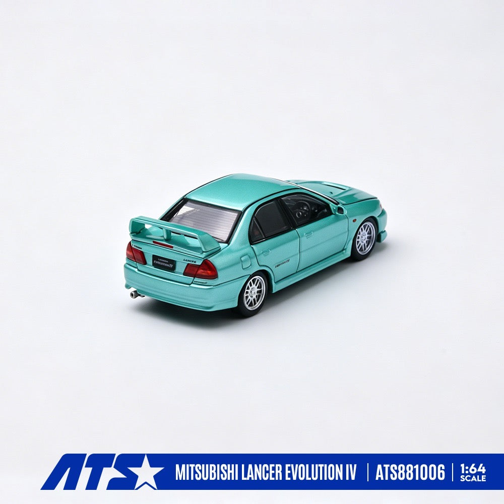ATS Models - Pre-Order - MITSUBISHI LANCER EVOLUTION IV - Metallic Mint Green - ATS881006