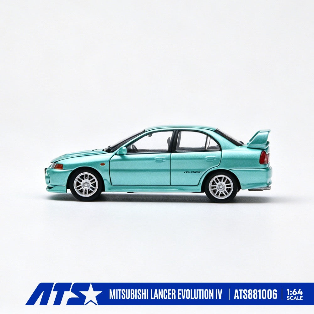 ATS Models - Pre-Order - MITSUBISHI LANCER EVOLUTION IV - Metallic Mint Green - ATS881006